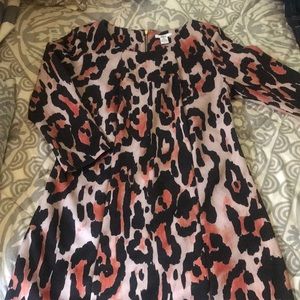Bar lll leapord Print dress